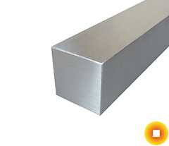 Алюминиевый квадрат АД1 25х25 мм