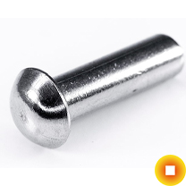 Заклёпки алюминиевые для металла 30х100 мм АМг2 ГОСТ 10301-80